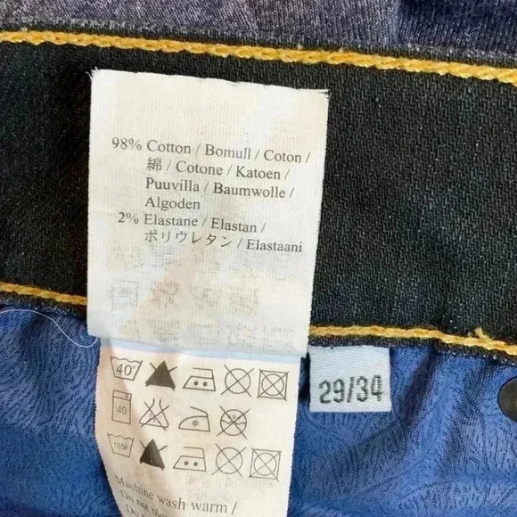 NWOT Cheap Monday  Dark Denim Jeans Size 29/34 - Picture 5 of 5